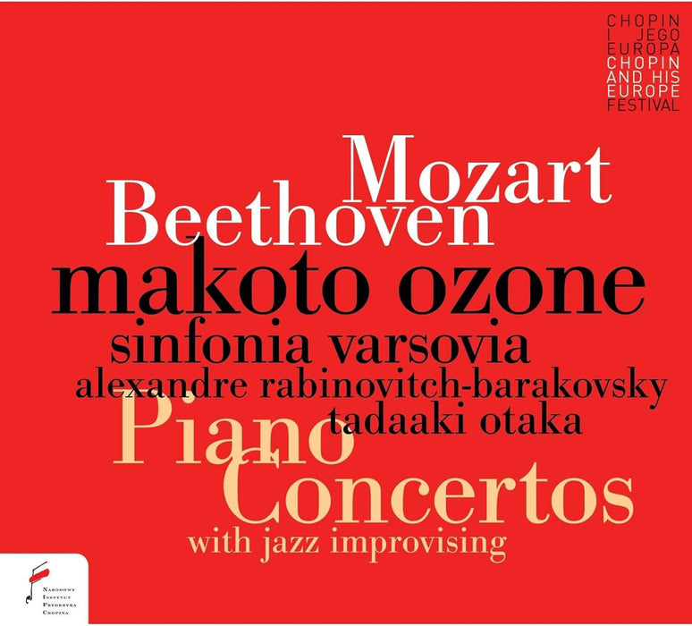 Mozart/Beethoven: Piano Concertos With Jazz Improvising