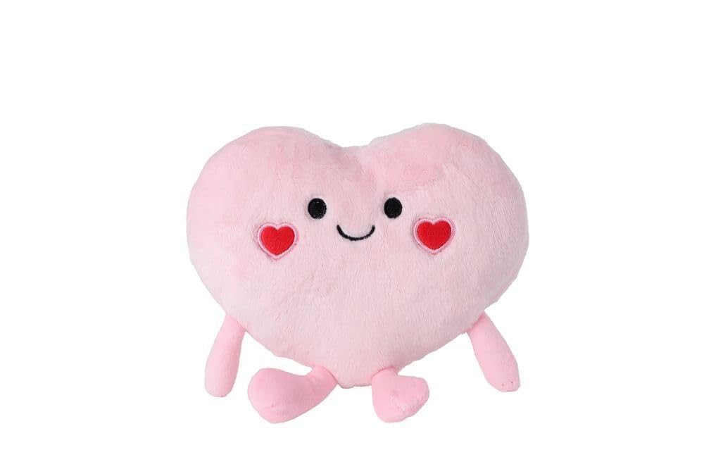 Plush Plush Toy Heart Light Pink 20cm Toy Gift