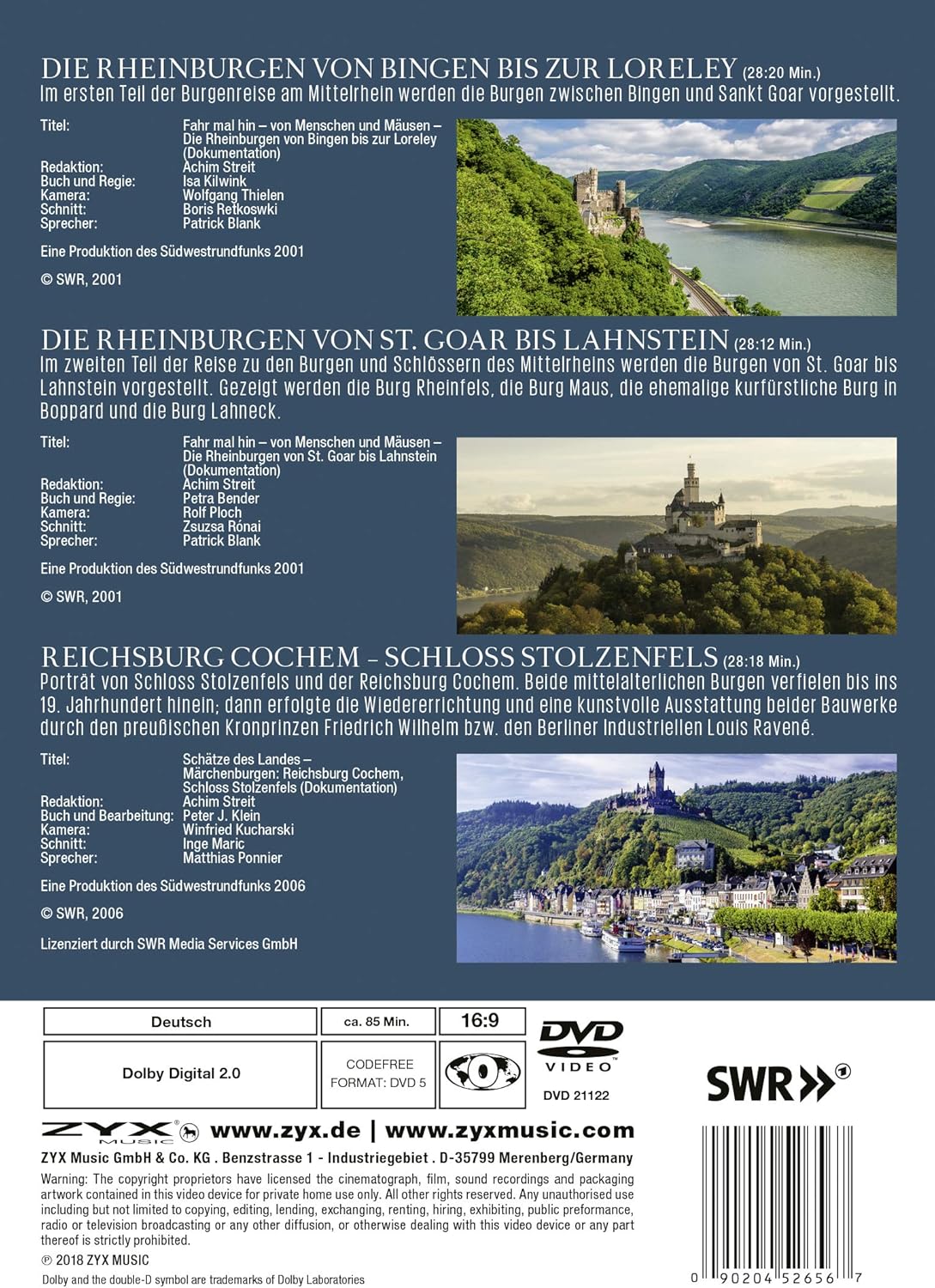 Deutschlands schönste Burgen