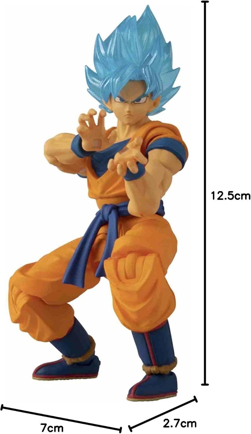 Dragon Ball BANDAI Evolve Anime Figure, Action Figures Anime Gifts And Anime Merch From Manga And Anime Goku Toy, Super Blue Goku Figure, 12.5 cm