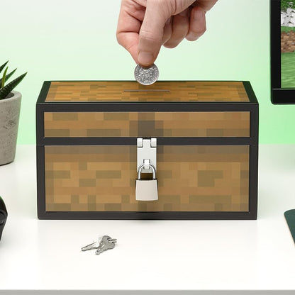 Paladone Minecraft Chest Money Box, Multicolor, One Size