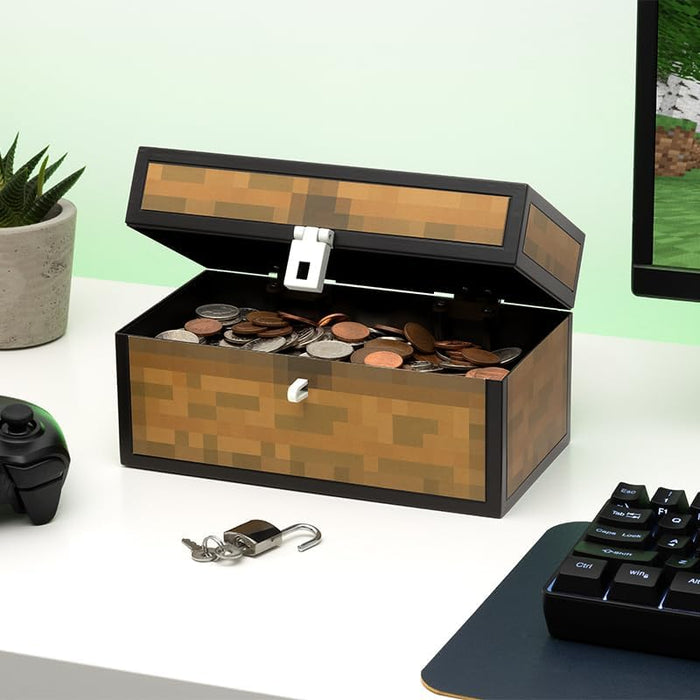 Paladone Minecraft Chest Money Box, Multicolor, One Size