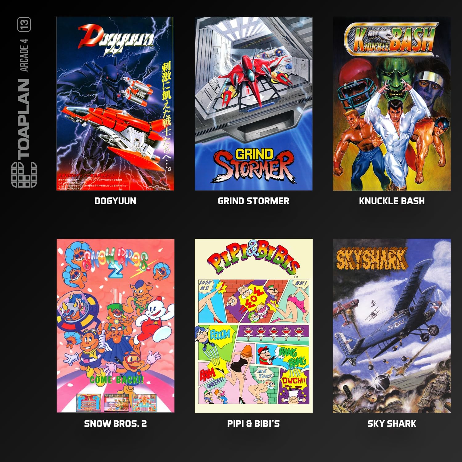 Evercade Toaplan Arcade 4