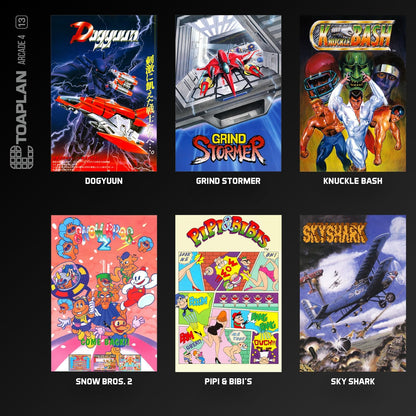 Evercade Toaplan Arcade 4