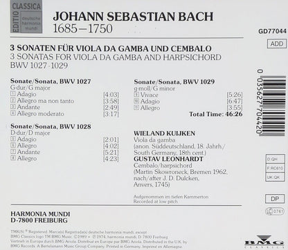 3 Sonatas for Villa Da Gamba