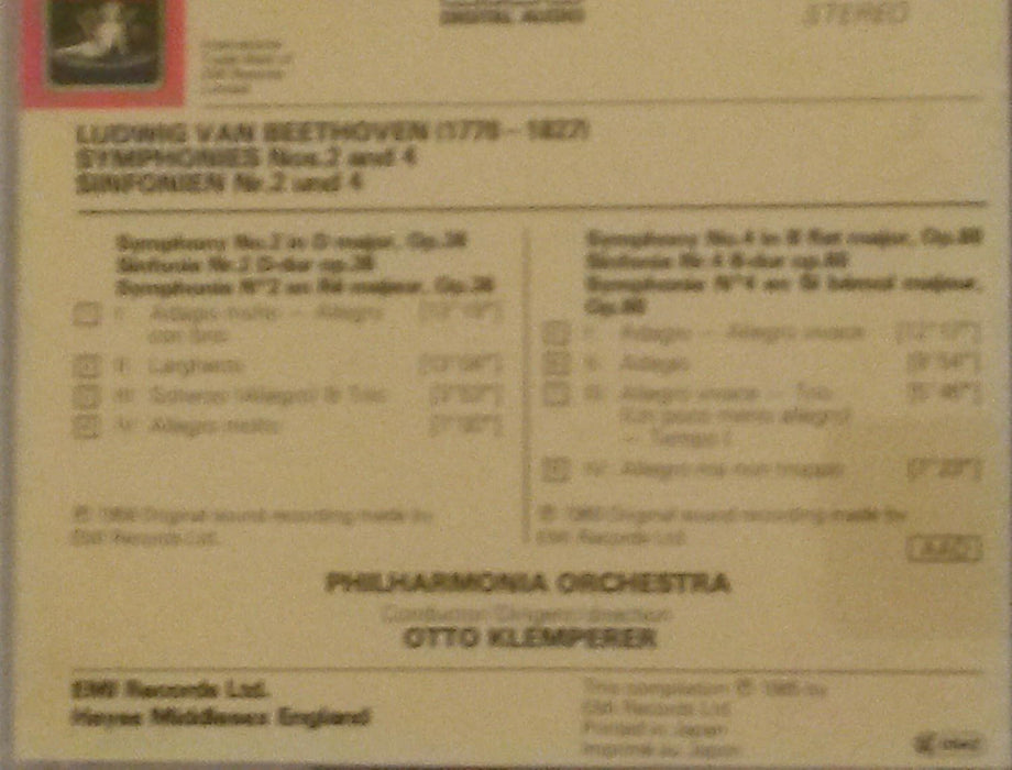 Symphonies Nos. 2 & 4
