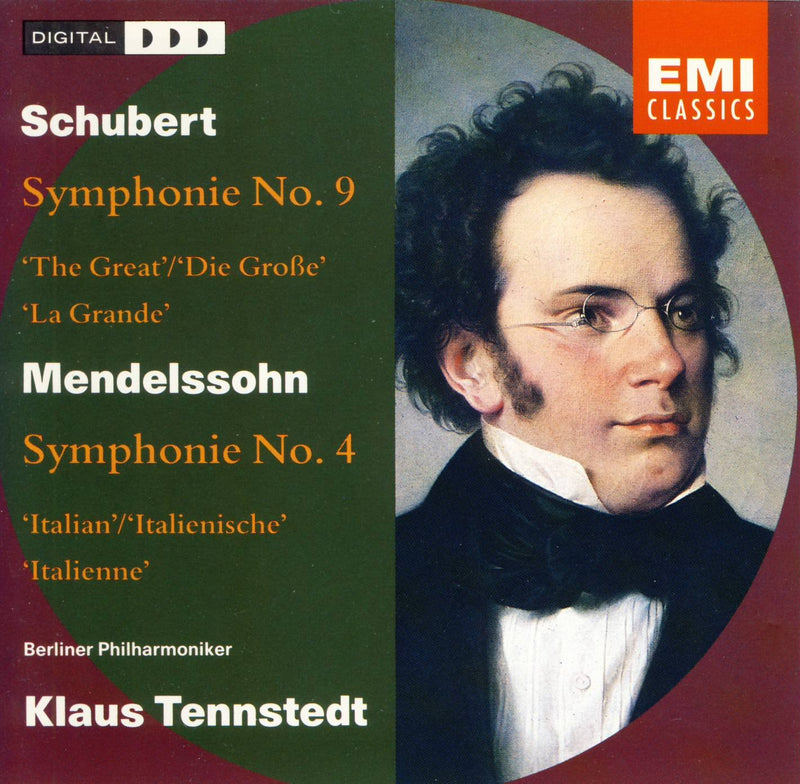 Symphony No. 4 Op. 90 ``Italian`` / Symphony No. 9 D.944 ``The Great``