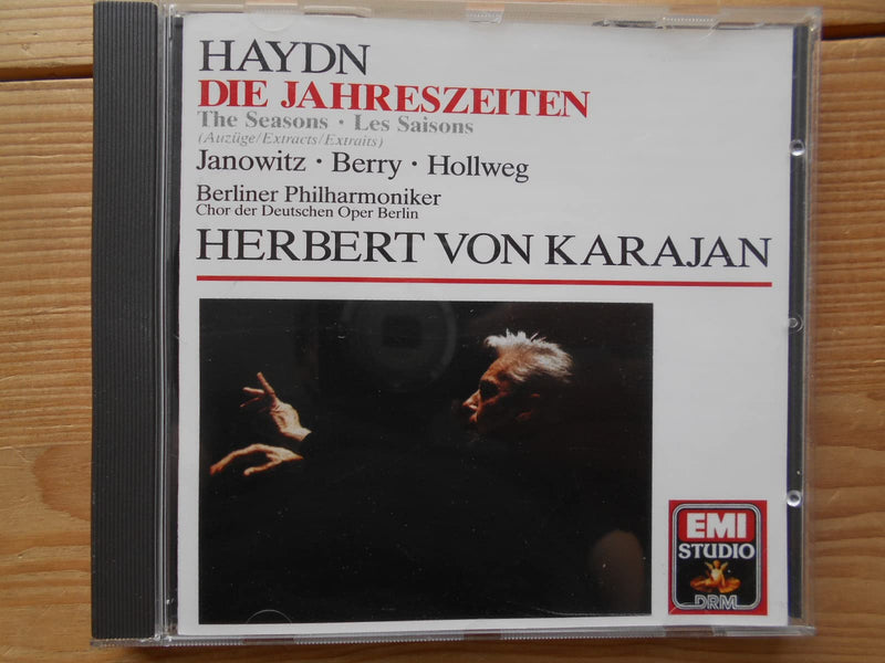 Gundula Janowitz Sopran, Werner Hollweg Teonr, Walter Berry baß, - Joseph HAYDN die Jahreszeiten Hob XXI:3 Auszüge - Berliner Philharmoniker - Herbert von Karajan