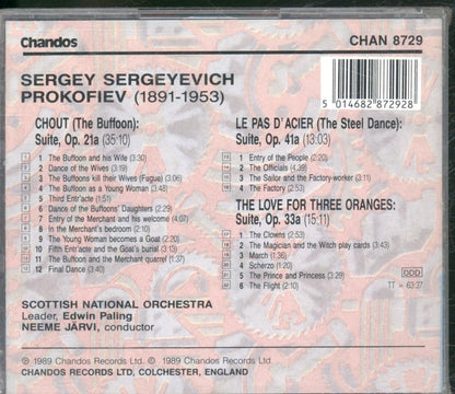 Chout - Suite Op. 21A / Le Pas D`Acier - Suite Op. 41A / The Love For Three Oranges - Suite Op. 33A
