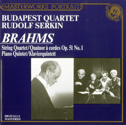 String Quartet In C Minor Op. 51 No. 1 / Piano Quintet In F Minor Op. 34