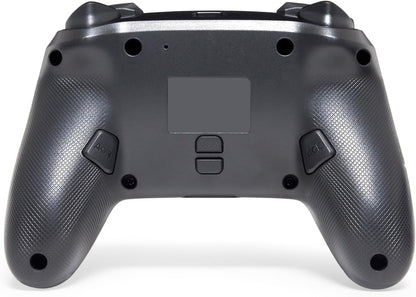 PowerA Enhanced Wireless Controller for Nintendo Switch with Lumectra - Galactic Vortex, RGB lighting reveals a hidden galaxy design, rechargeable battery, motion controls, officially licensed