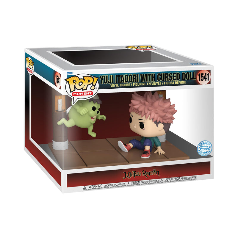 Funko POP! Moment: Jujutsu Kaisen - Itadori & Cursed Doll - Collectable Vinyl Figure - Gift Idea - Official Merchandise - Toys for Kids & Adults - Anime Fans - Model Figure for Collectors and Display