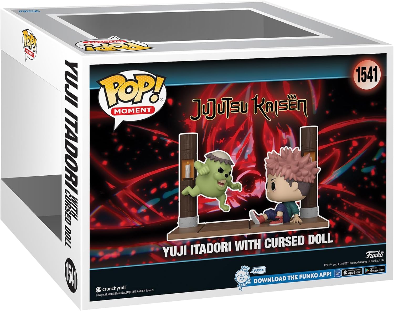 Funko POP! Moment: Jujutsu Kaisen - Itadori & Cursed Doll - Collectable Vinyl Figure - Gift Idea - Official Merchandise - Toys for Kids & Adults - Anime Fans - Model Figure for Collectors and Display