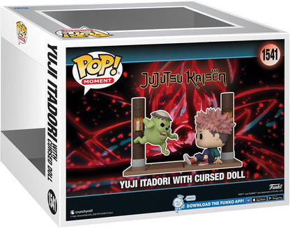 Funko POP! Moment: Jujutsu Kaisen - Itadori & Cursed Doll - Collectable Vinyl Figure - Gift Idea - Official Merchandise - Toys for Kids & Adults - Anime Fans - Model Figure for Collectors and Display
