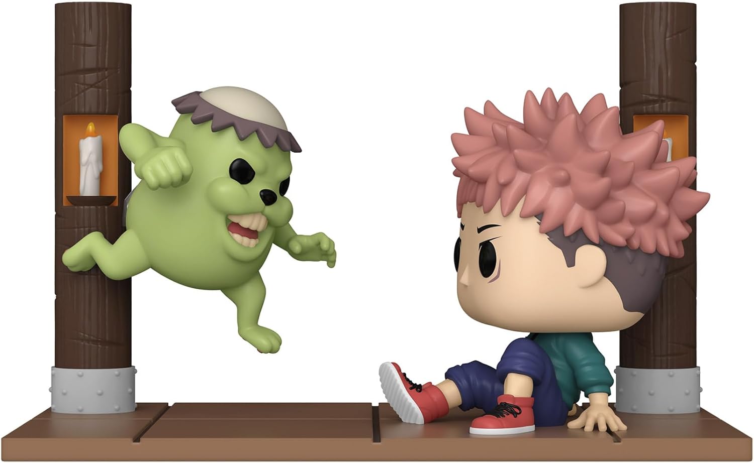 Funko POP! Moment: Jujutsu Kaisen - Itadori & Cursed Doll - Collectable Vinyl Figure - Gift Idea - Official Merchandise - Toys for Kids & Adults - Anime Fans - Model Figure for Collectors and Display