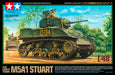 TAMIYA 32606 1:48 US M5A1 Stuart Light Tank (1) - Model Kit, Plastic Kit, Assembly Kit, Detailed Replica, Medium, Green