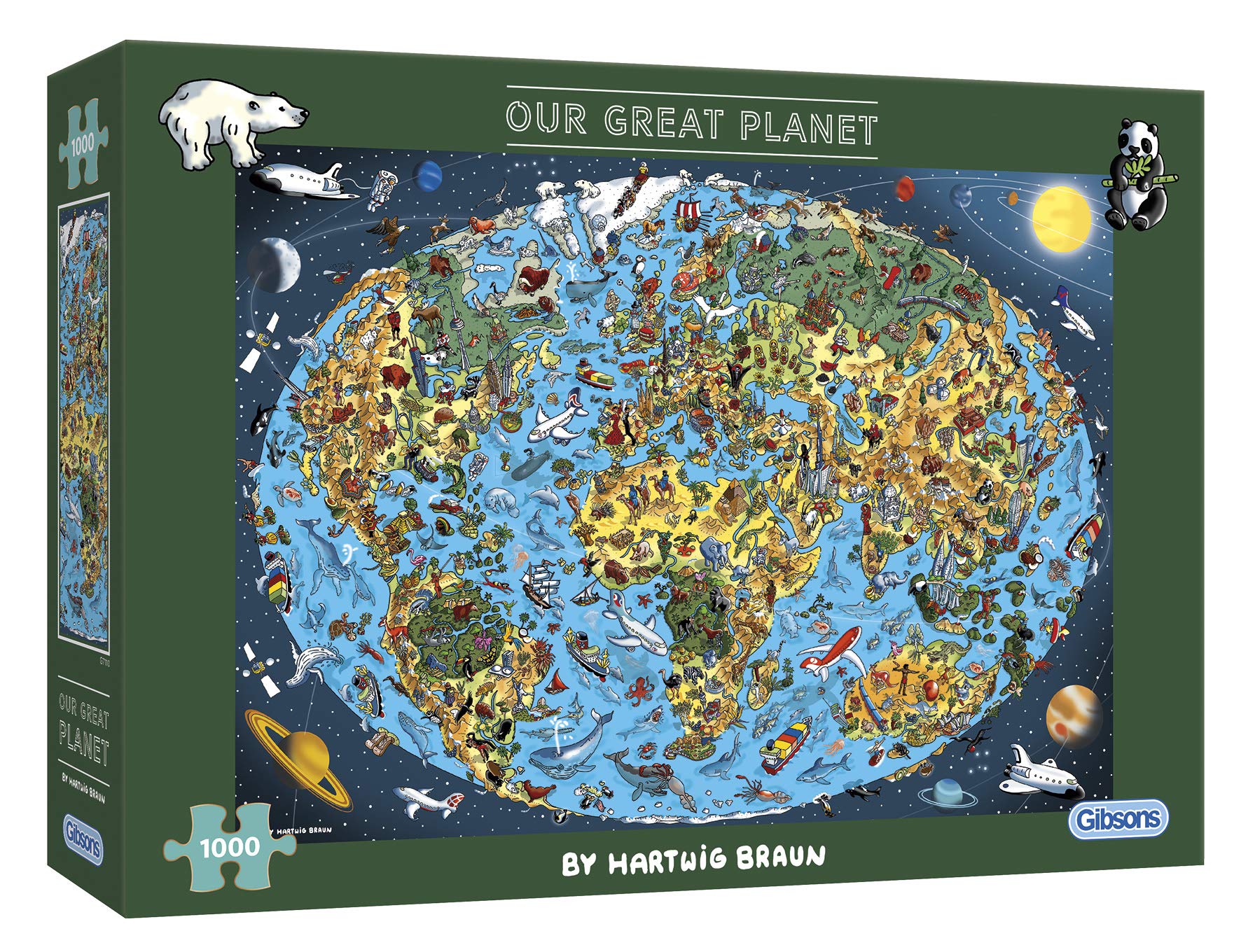 Our Great Planet Puzzle (1000 Pieces)
