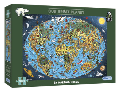Our Great Planet Puzzle (1000 Pieces)