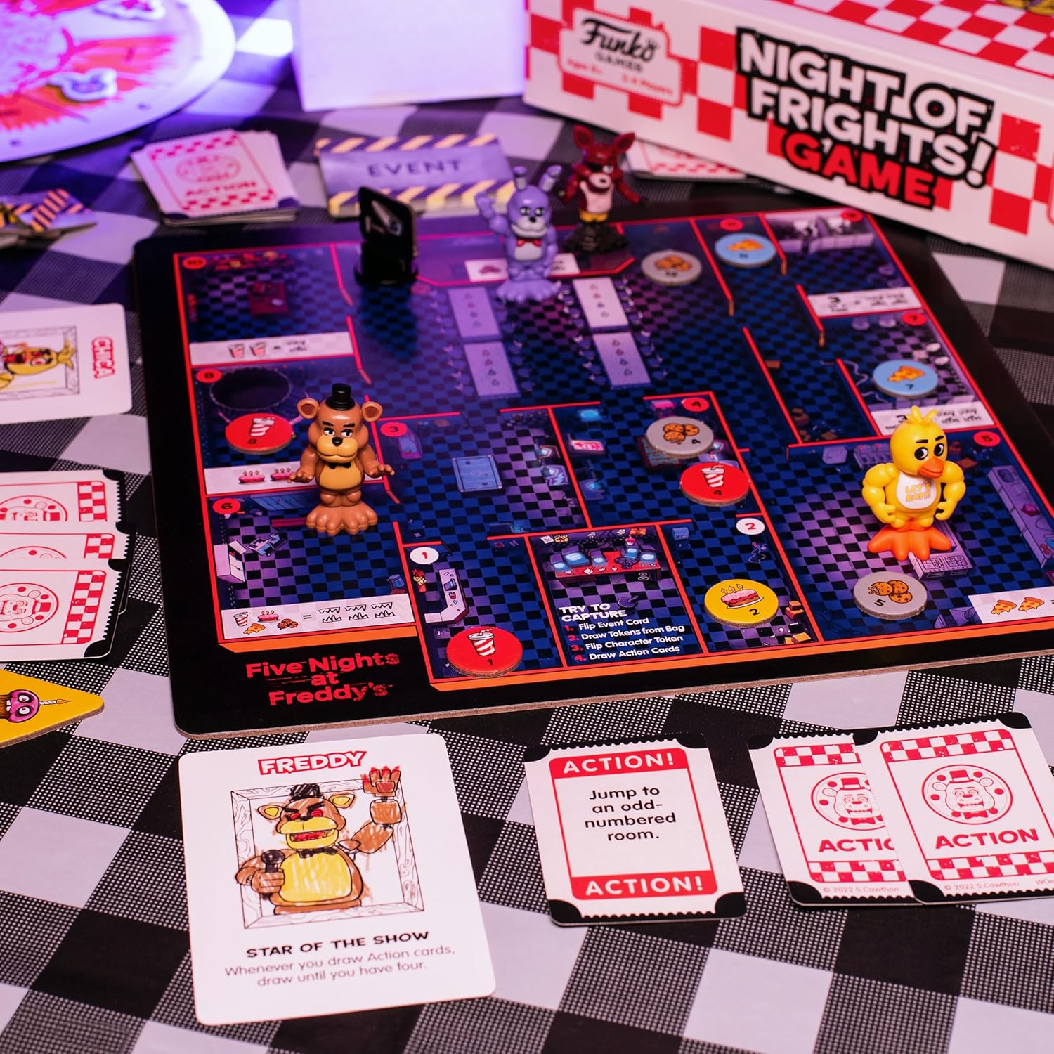 Five Nights At Freddy`S - Board Game Night Of Frights