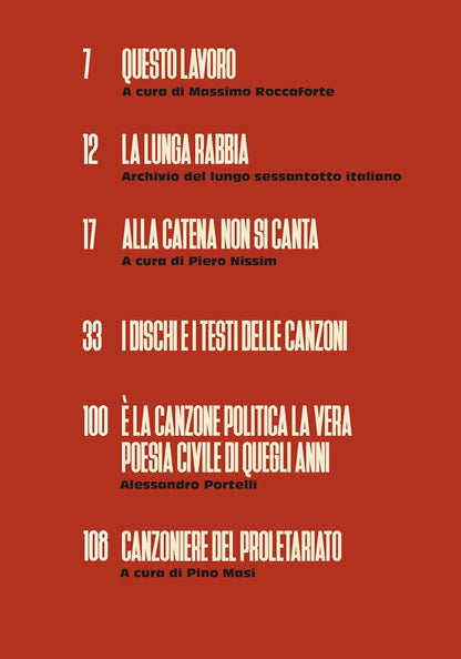 Il canzoniere del proletariato. Le canzoni di Lotta Continua, i testi e le musiche. Con CD-Audio