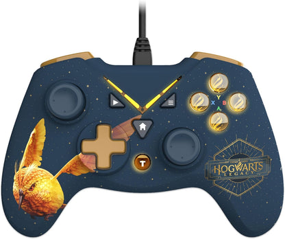 Freaks and Geeks Harry Potter Hogwarts Legacy Golden Snidget PC/XBOX kabel controller blauw