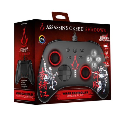 Freaks and Geeks Assassin's Creed Shadows, bekabelde pc-controller