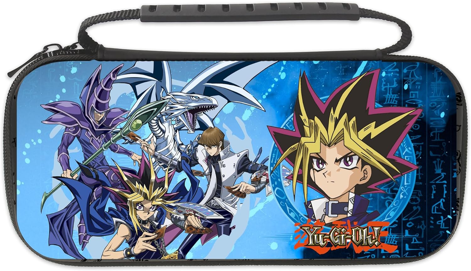 YU-Gi-Oh! - XL Switch en OLED tas - Blauw