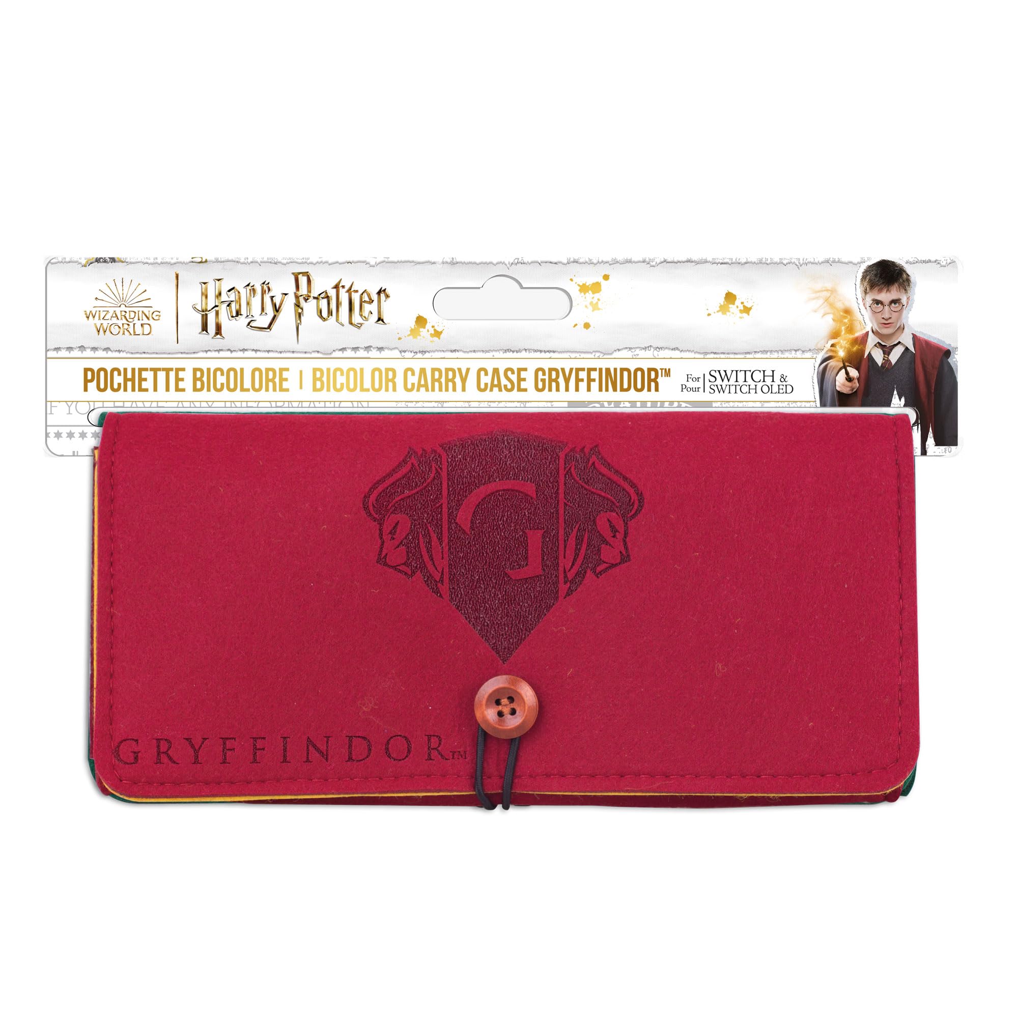 Freaks And Geeks - Harry Potter - Felt Pocket For Switch Gryffindor