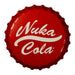 Fallout Nuka-Cola Bottle Cap Tin Sign