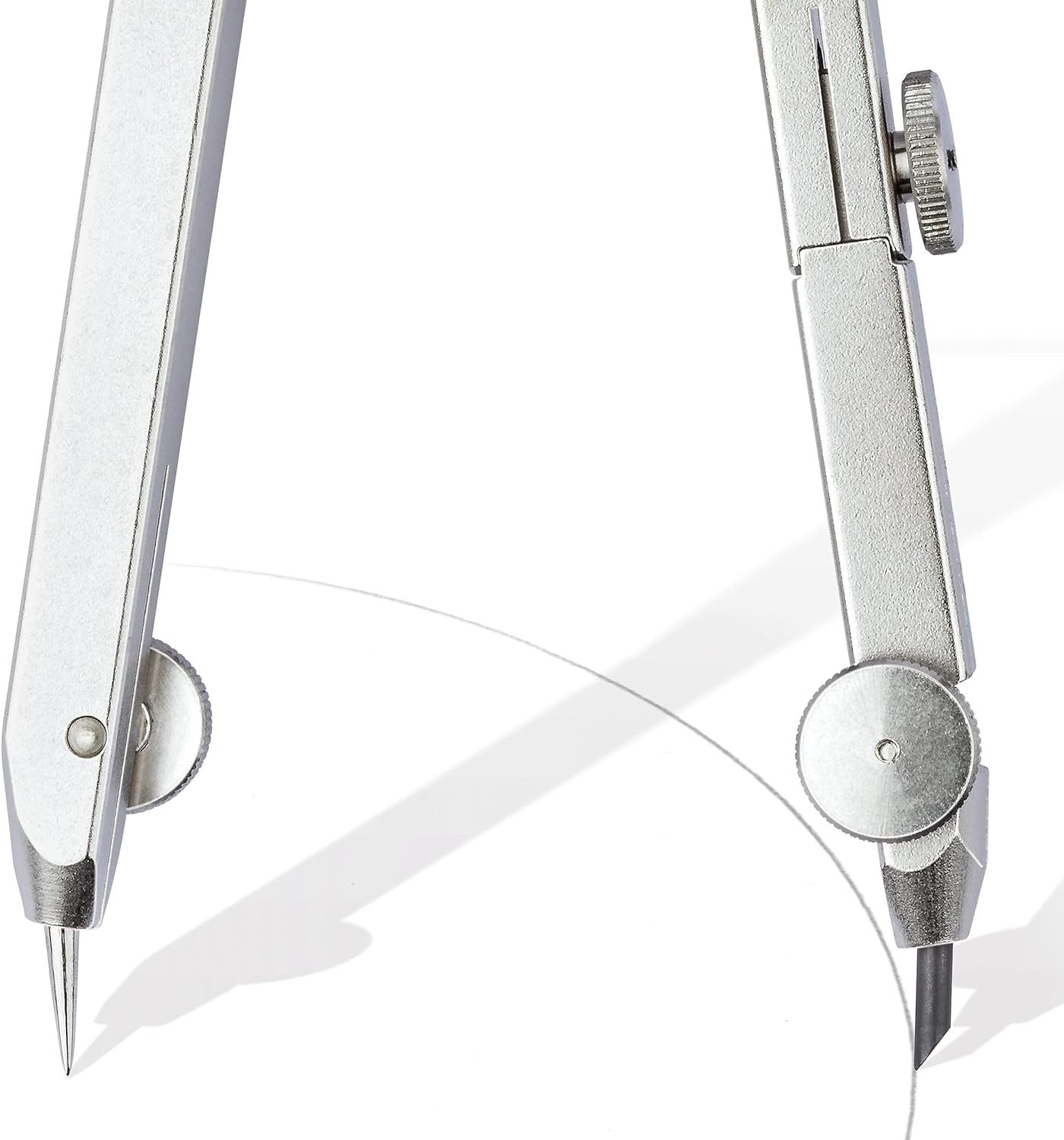 STAEDTLER 552 01 Mars Comfort Quick-Setting Compass with Push-Button, Universal Adapter and Lead Box (350 mm Diameter)