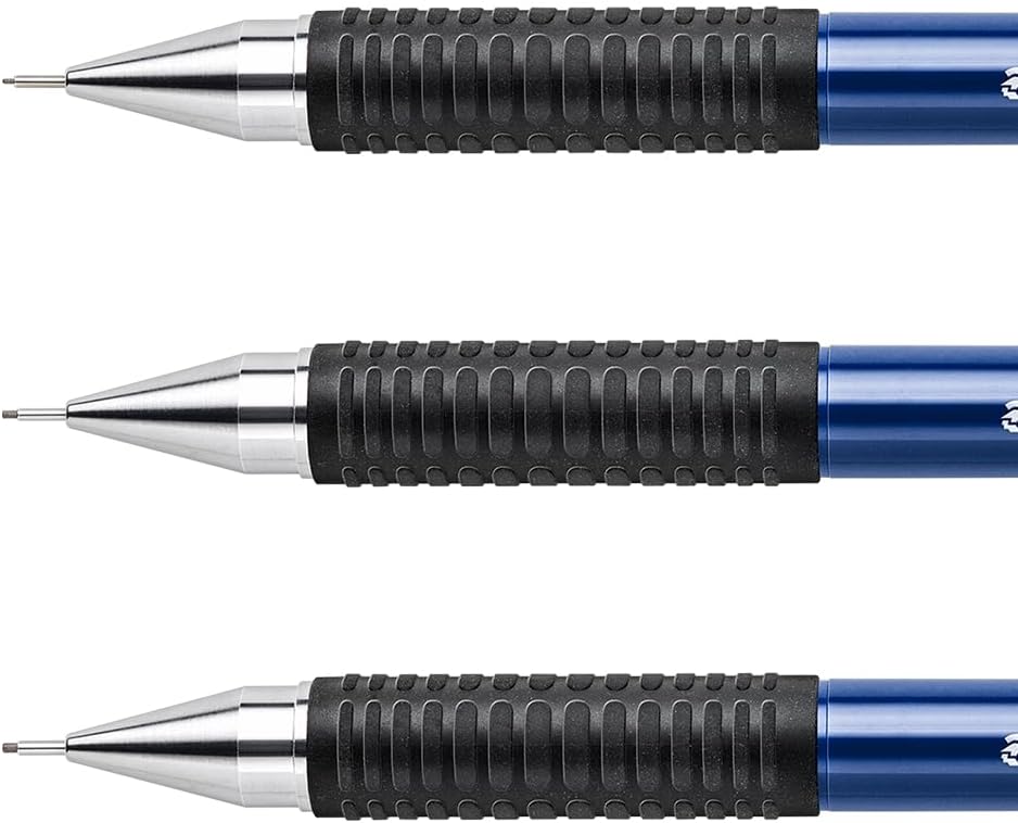STAEDTLER 775 SC WP3 Mars Micro Mechanical Pencils - 0.3 mm, 0.5 mm, 0.7 mm (Pack of 3)