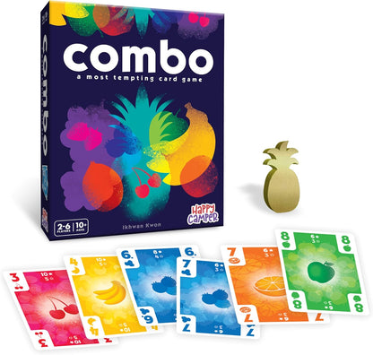 Happy Camper - Combo Game - A Most Tempting Card Game | Quick to Learn, Easy to Teach | Super Portable | Perfect for Family Game Night | 2-6 Players, Ages 10+