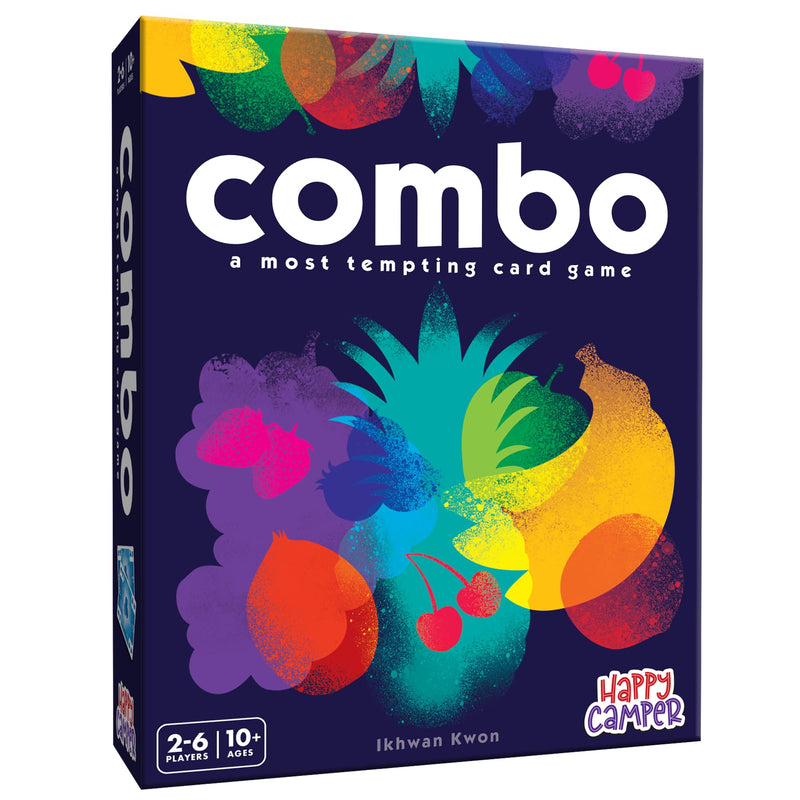 Happy Camper - Combo Game - A Most Tempting Card Game | Quick to Learn, Easy to Teach | Super Portable | Perfect for Family Game Night | 2-6 Players, Ages 10+