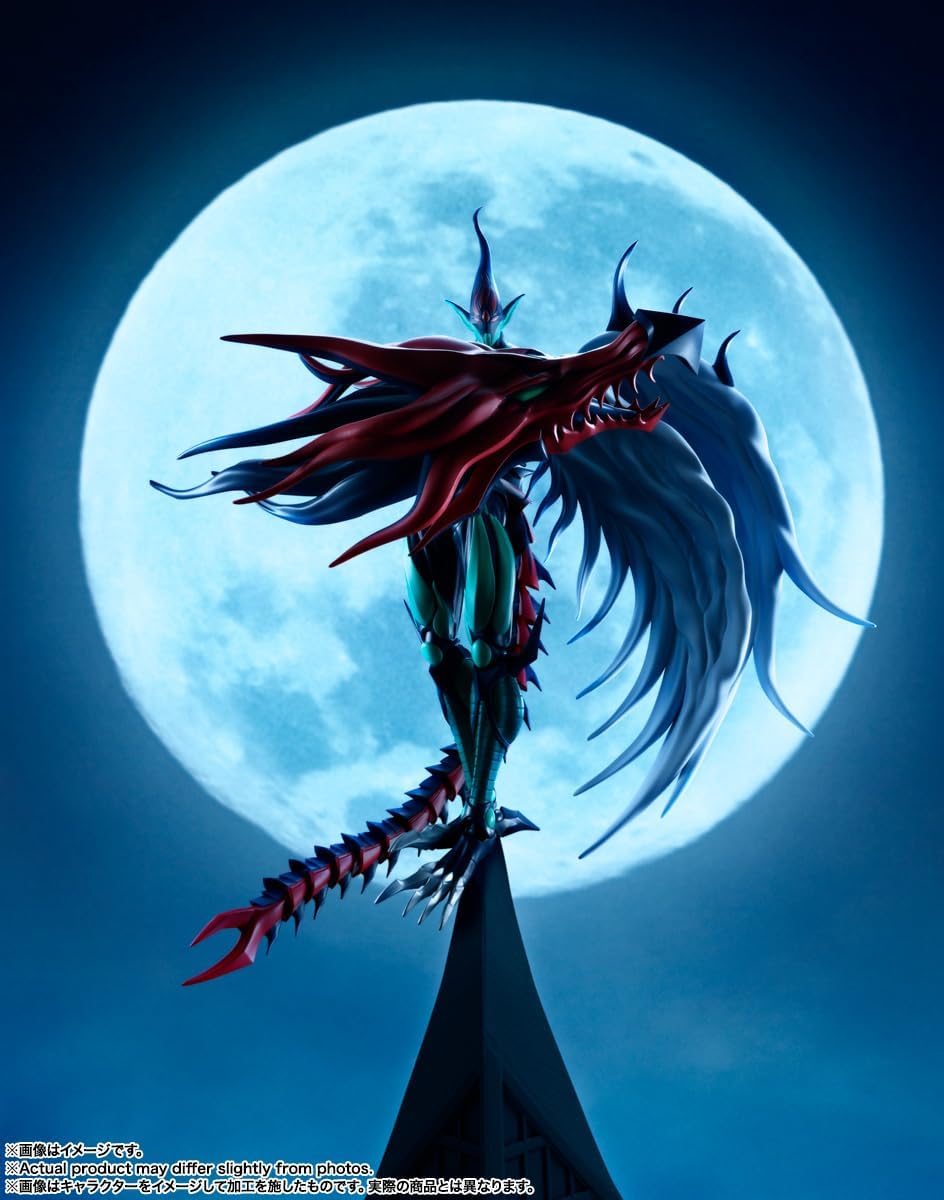 TAMASHII NATIONS - Yu-Gi-Oh! GX - Elemental Hero Flame Wingman, Bandai Spirits S.H.MonsterArts Action Figure