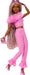 Barbie Deluxe Style Doll #4 in Barbiecore Outfit, Pink and Brown Braids, Soft Pink Top and Pant Set with Furry Collar and Fun Accessories