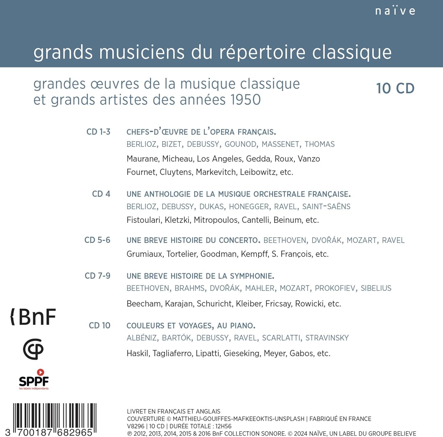 Grands Musiciens Du Répertoire Classique
