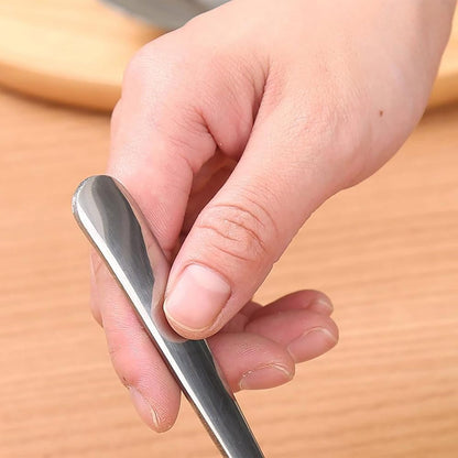 CBUJHXQ Cucchiaio da minestra portatile in acciaio inossidabile durevole multi formato manico lungo per cucina casa (dimensioni: 5 pezzi)