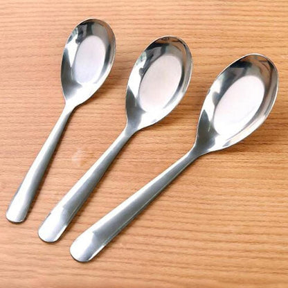 CBUJHXQ Cucchiaio da minestra portatile in acciaio inossidabile durevole multi formato manico lungo per cucina casa (dimensioni: 5 pezzi)