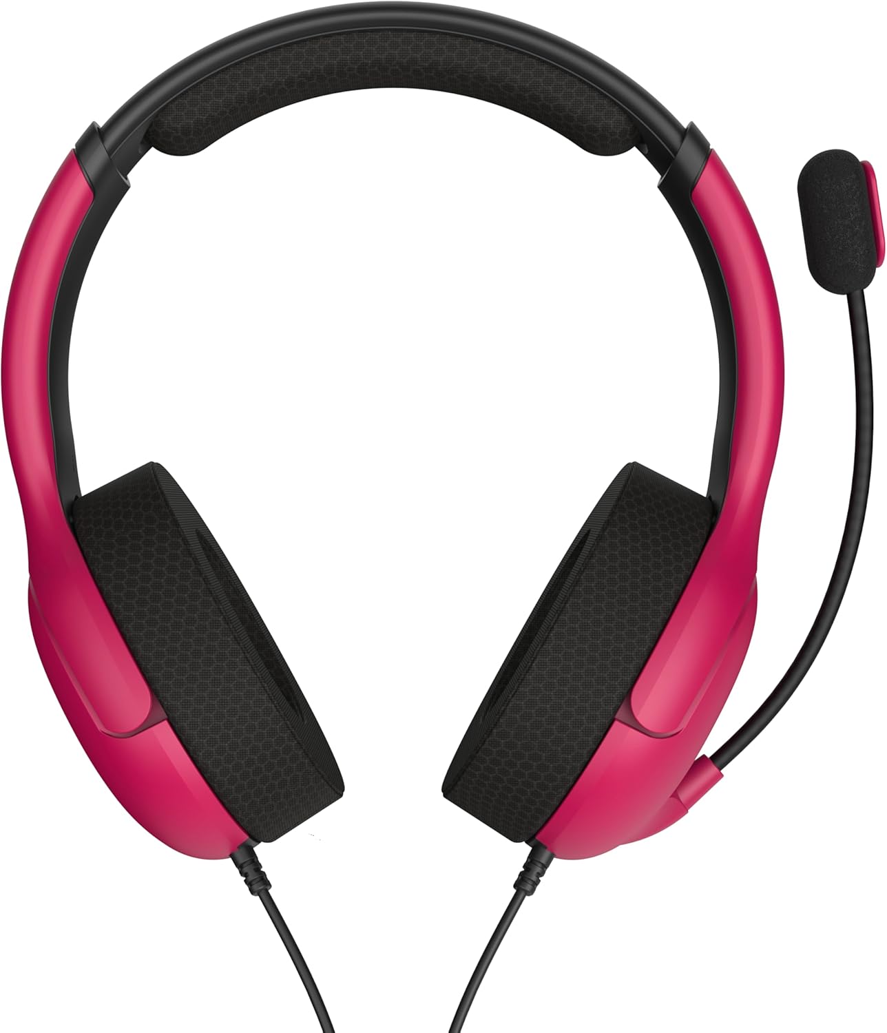 PDP AIRLITE Wired Headset Red With Noise Cancelling Microphone For SONY PLAYSTATION PS5 - PS4, Officially Licensed