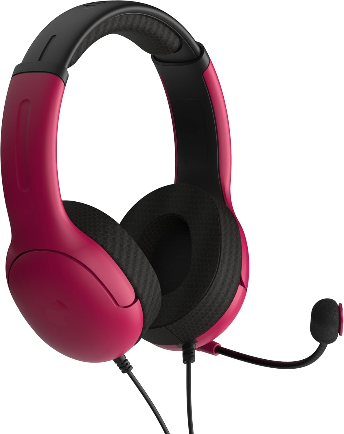 PDP AIRLITE Wired Headset Red With Noise Cancelling Microphone For SONY PLAYSTATION PS5 - PS4, Officially Licensed