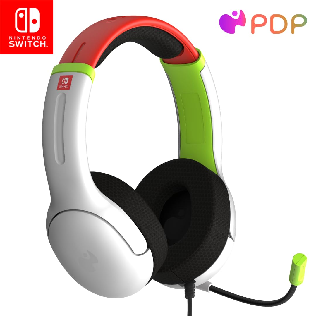 PDP AIRLITE Wired Headset Radiant Racers Nintendo Switch