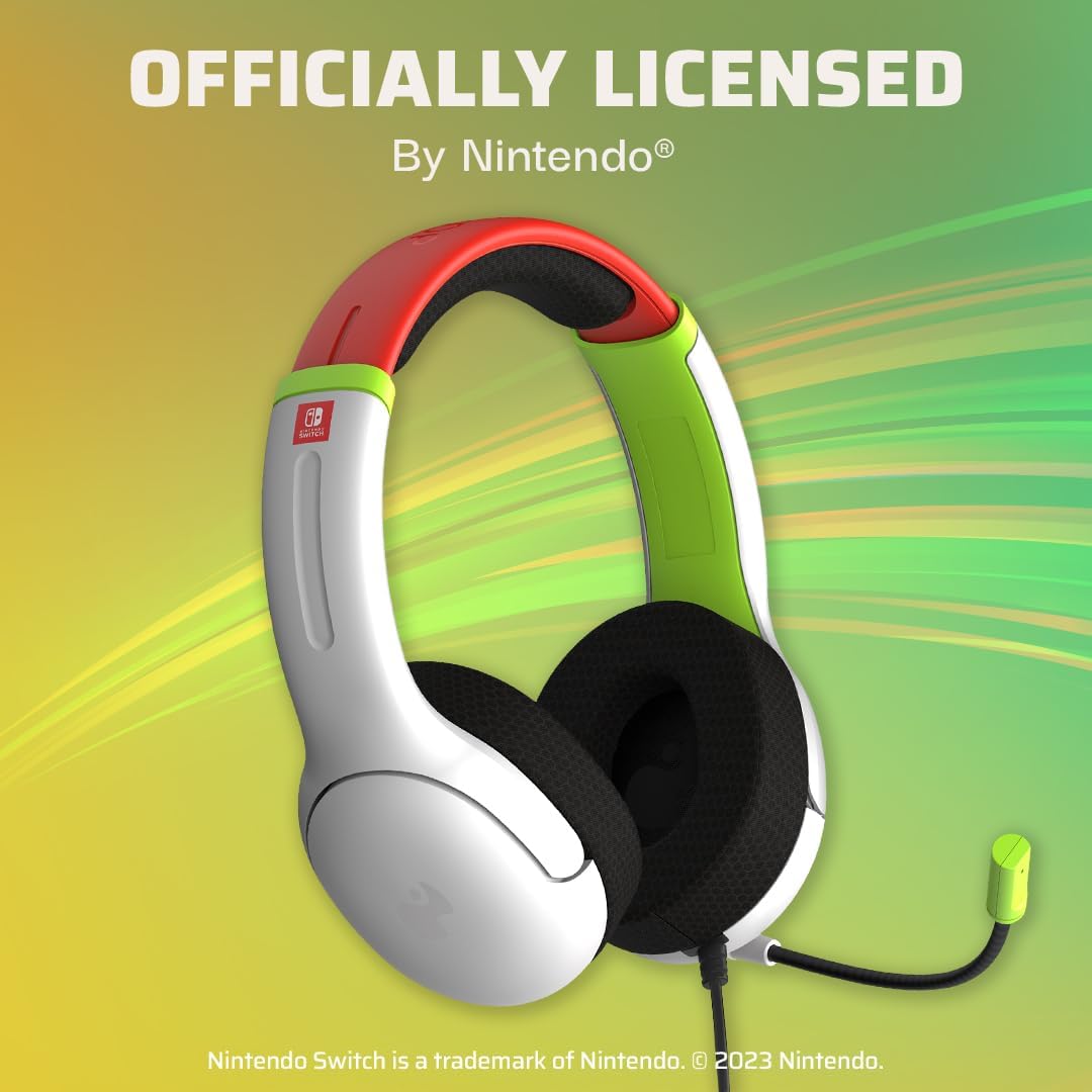 PDP AIRLITE Wired Headset Radiant Racers Nintendo Switch
