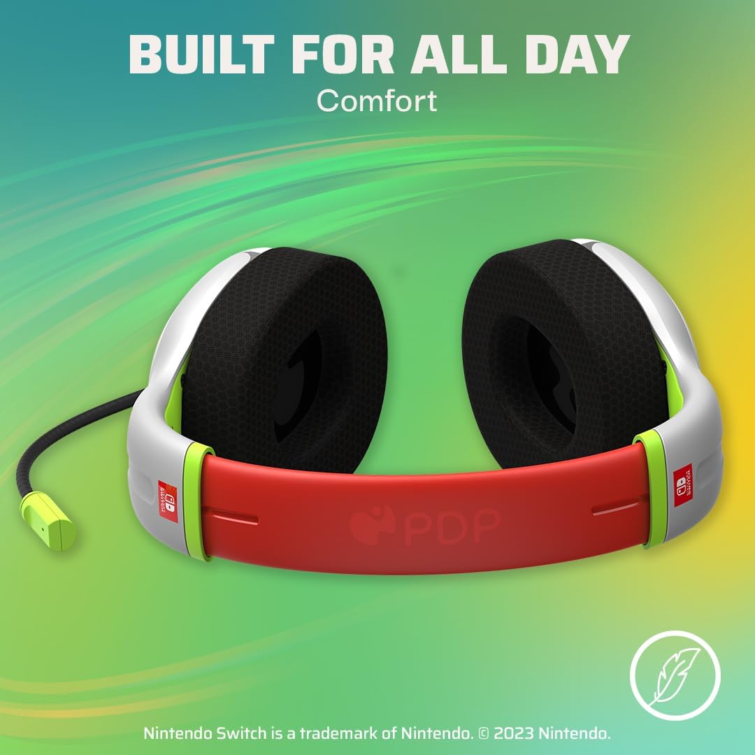 PDP AIRLITE Wired Headset Radiant Racers Nintendo Switch