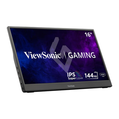 Viewsonic Vx1654 - Led Monitor - Gaming - 16`` (15.6`` Viewable) - Portable - 1920 X 1080 Full Hd (1080P) @ 144 Hz - 250 C
