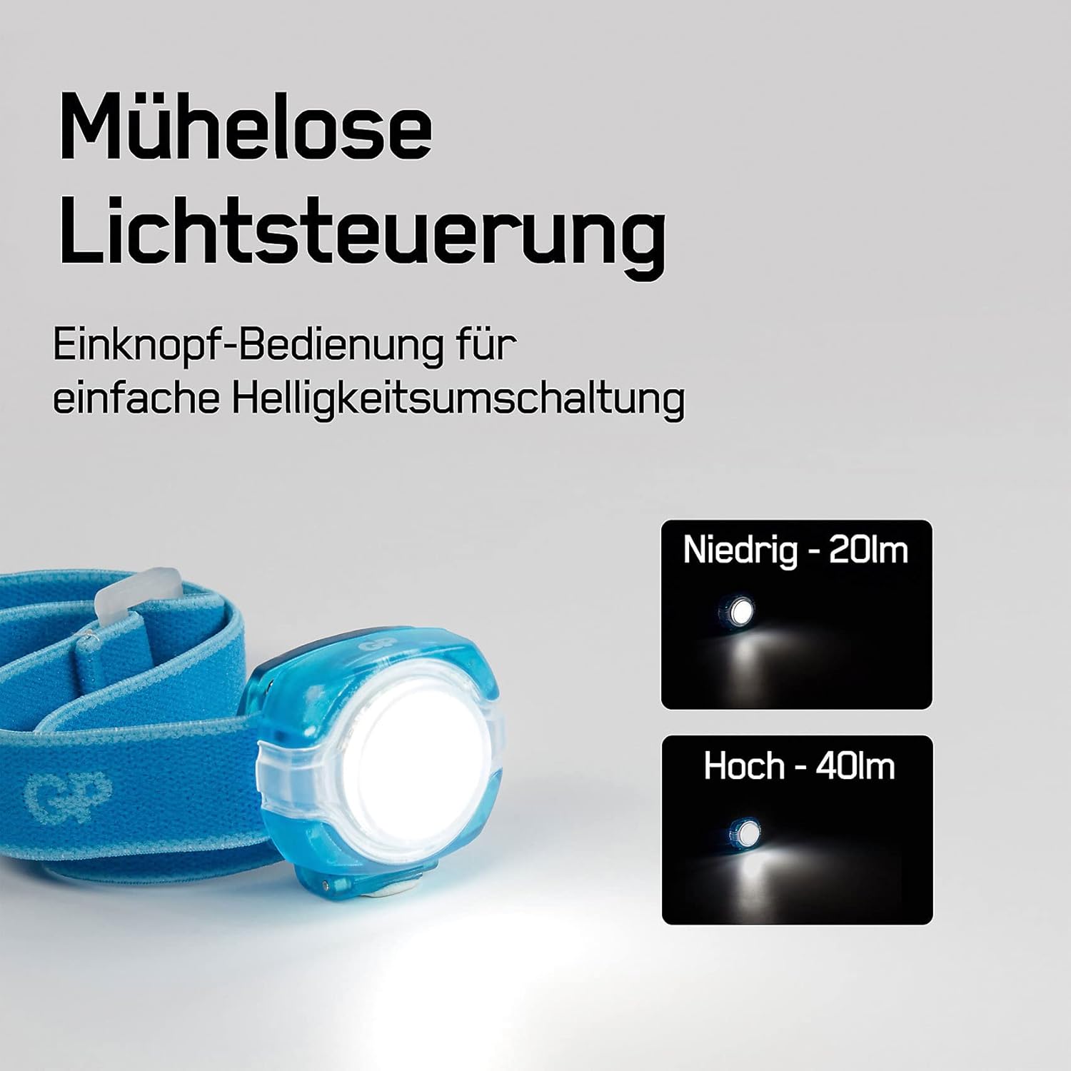 Gp - Discovery Multi-Usage Headlamp, Ch31, 40 Lumens
