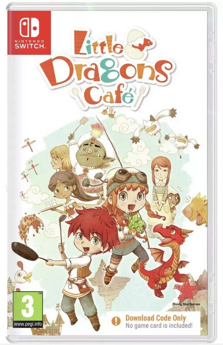 Nintendo Switch - Little Dragons Cafe (Code In Box)
