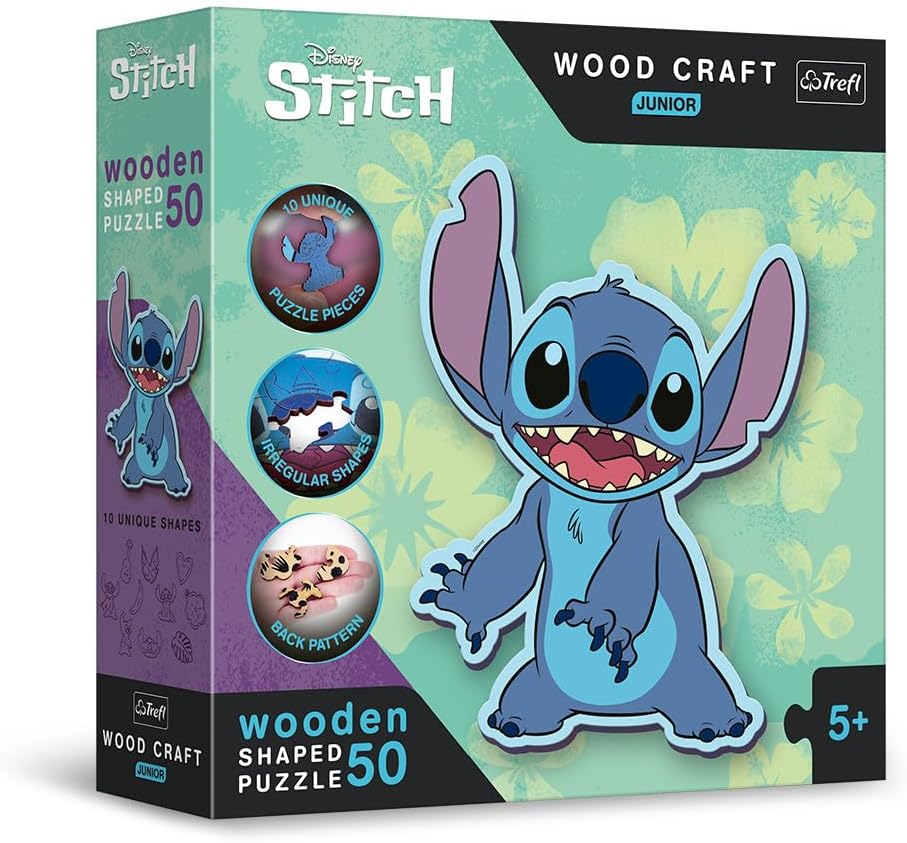 Trefl 20205 Stitch Puzzle, Mehrfarben