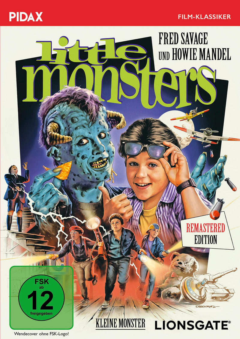 Little Monsters - Kleine Monster - Remastered Edition / Kult-Horrorkomödie mit Fred Savage (bekannt aus der Kultserie „Wunderbare Jahre“) (Pidax Serien-Klassiker