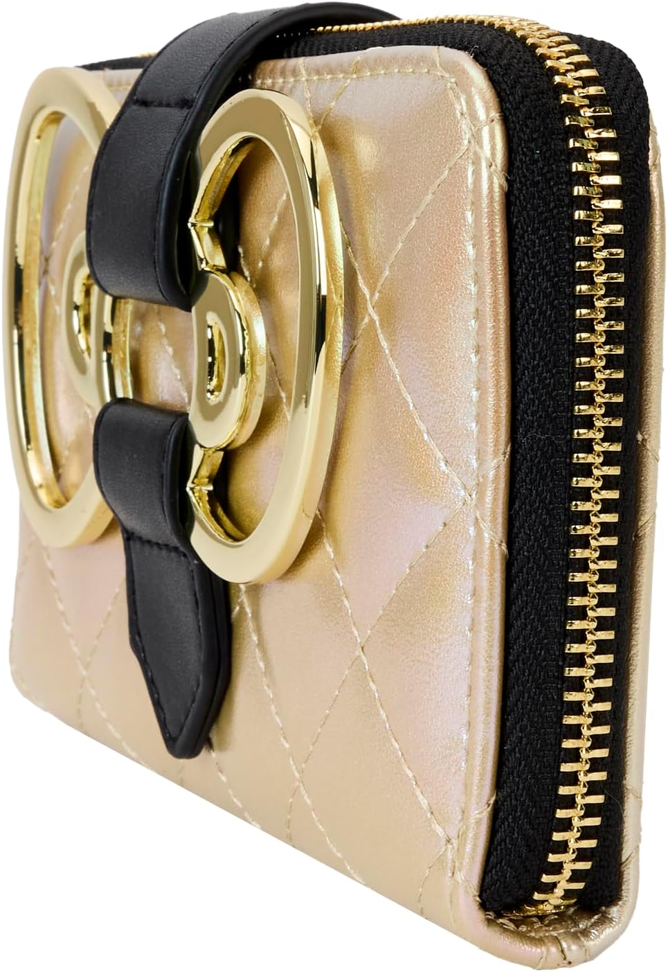 Loungefly Sanrio 50th Anniversary Gold Zip Around Wallet