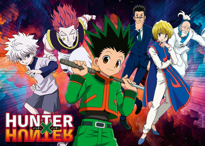 Ravensburger 12001280 - Hunter X Hunter - 1000 pieces jigsaw puzzle – Puzzle for adults and kids age 14 years up, Hunter X Hunter jigsaw
